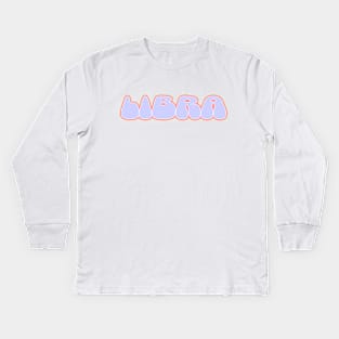 Libras in the house Kids Long Sleeve T-Shirt